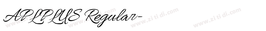 APLPLUS Regular字体转换 APLPLUS Regular字体转换